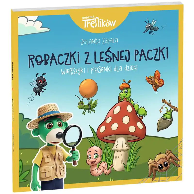 Niska cena Robaczki z leśnej paczki. Wierszyki i piosenki dla dzieci. Rodzina Treflików