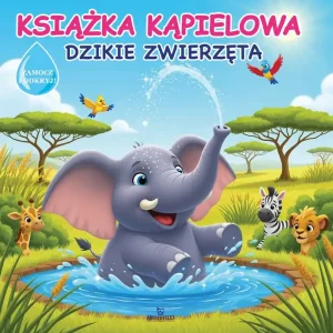 Dzikie zwierzęta. Książka kąpielowa Rabat