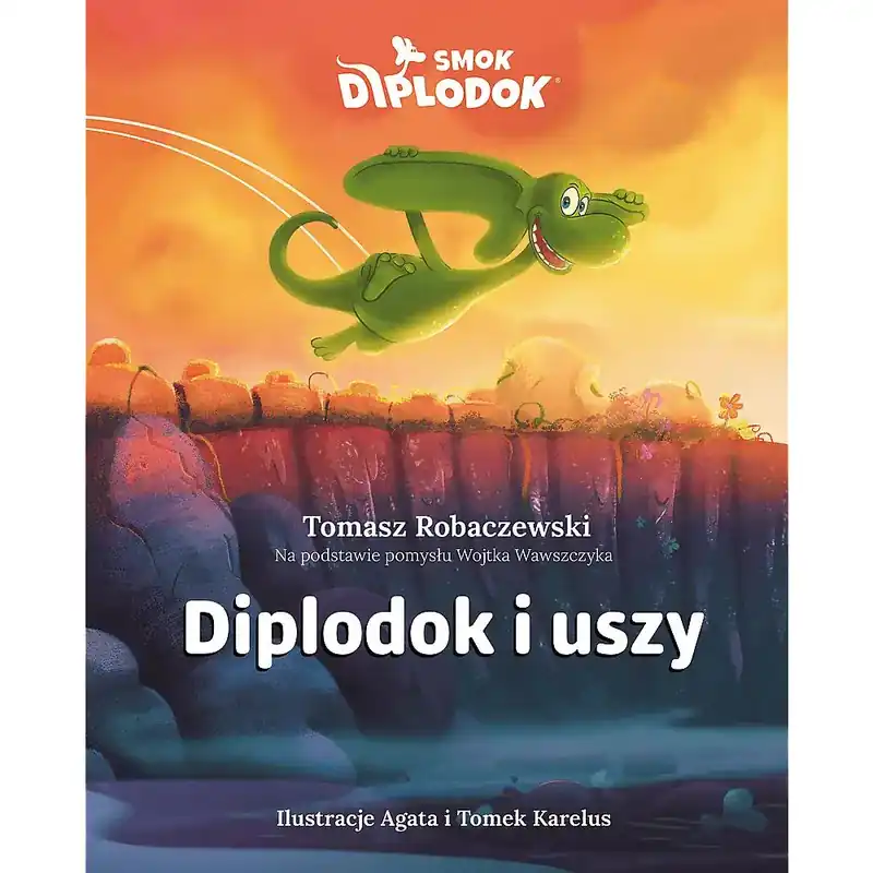 Smok Diplodok. Diplodok i uszy Taniej