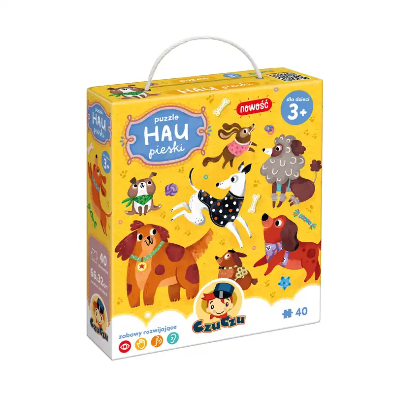 Cena promocyjna CzuCzu Puzzle Hau Pieski 3+