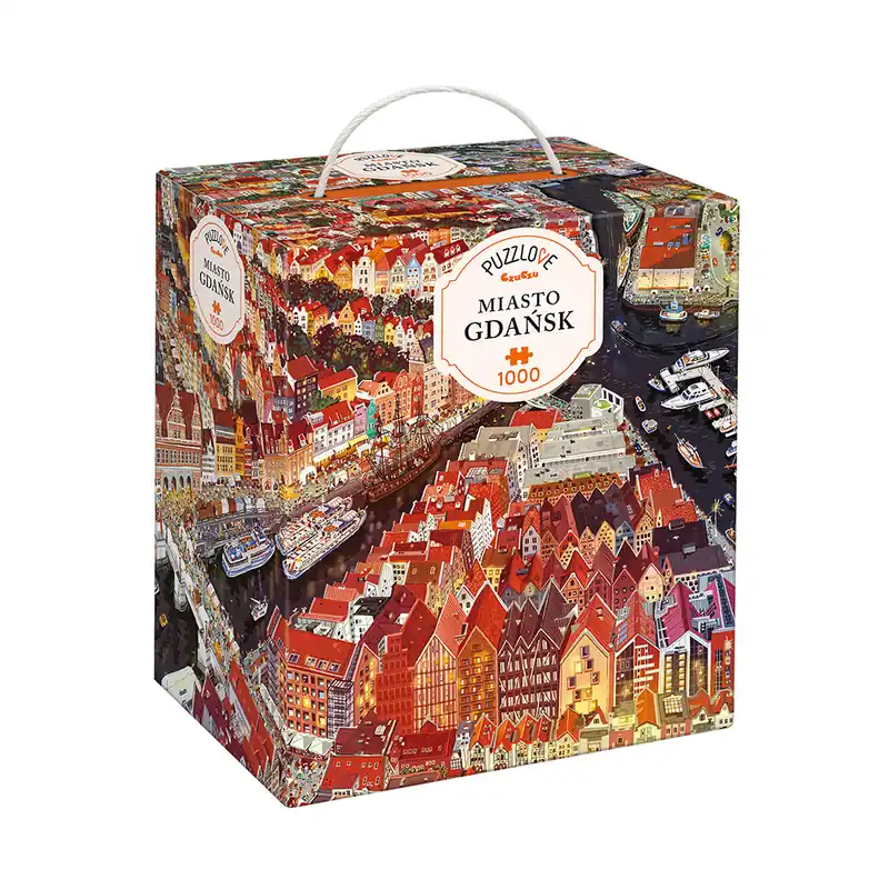 Dostępne od ręki Puzzle 1000 Puzzlove Miasto Gdańsk CzuCzu