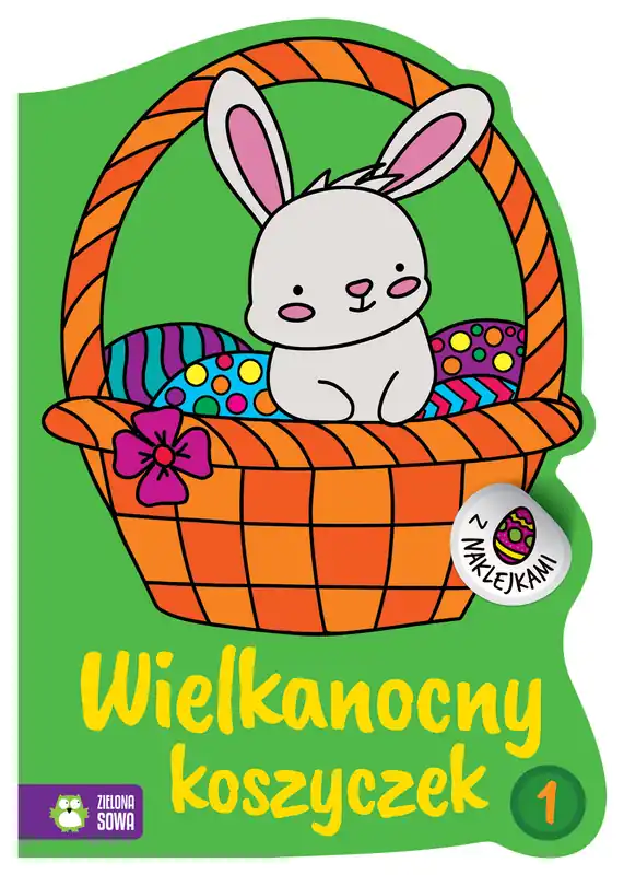 Nie przegap WIELKANOCNY KOSZYCZEK 1 WIELKANOCNE KOLOROWANKI - uszkodzone